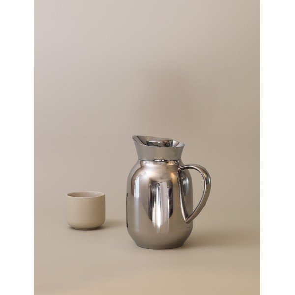 Ezüstszínű rozsdamentes acél thermo kancsó 1,2 l Amphora – Stelton-image-1