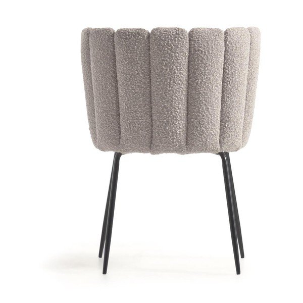Szürke étkezőszék szett 2 db-os Aniela – Kave Home-image-4