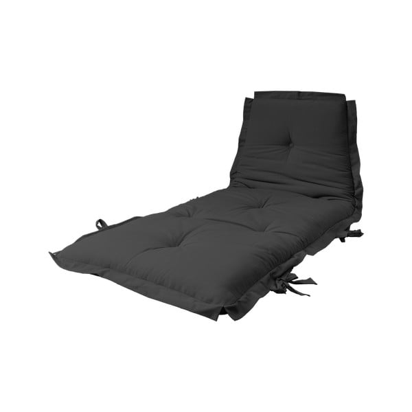 Sit&Sleep Dark Grey variálható futon, 80 x 200 cm - Karup Design