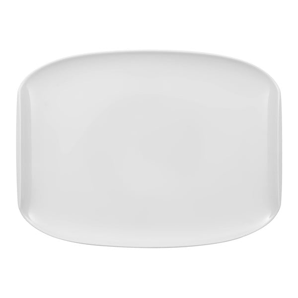 Urban Nature fehér szögletes porcelán tányér, 32 x 24,5 cm - Villeroy & Boch