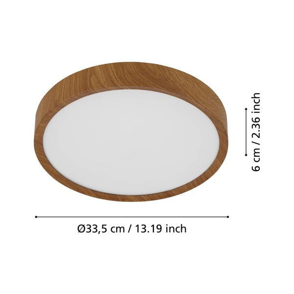 Barna LED mennyezeti lámpa MUSURITA – EGLO-image-3