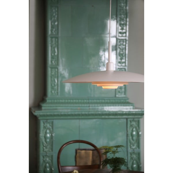 Fehér függőlámpa fém búrával ø 57 cm Piny – Markslöjd-image-2