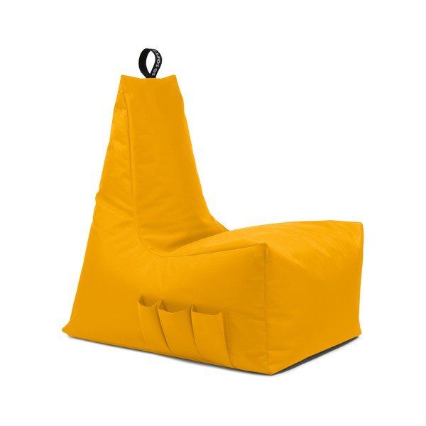 Sárga babzsákfotel Icy Gamer XL – So Soft?