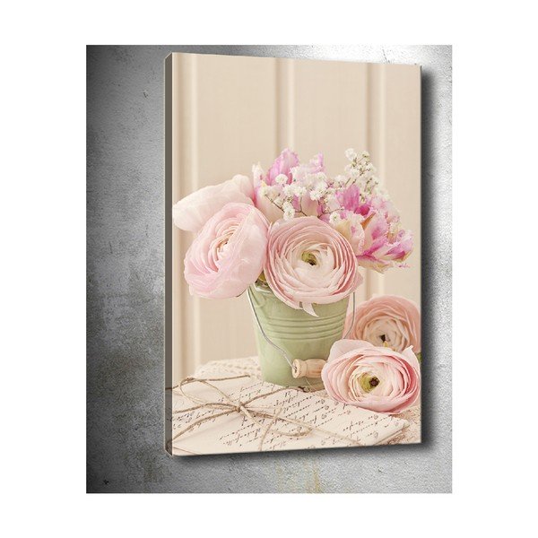 Pastel Roses kép, 40 x 60 cm - Tablo Center