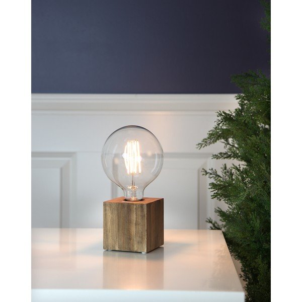 Barna lámpa állvány 9 cm Kub – Star Trading-image-4