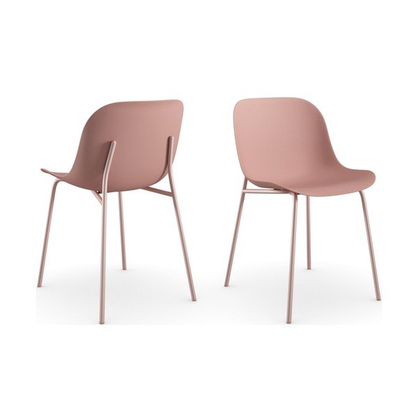 Ocean 2 db rózsaszín étkezőszék - Støraa-image-2