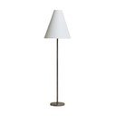 Ezüstszínű állólámpa textil búrával (magasság 153 cm) Navat – Kave Home