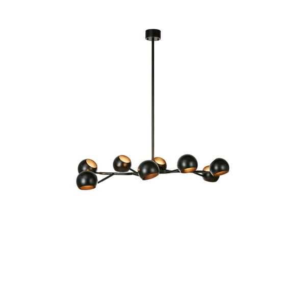 Fekete függőlámpa fém búrával Edgar – Markslöjd-image-4