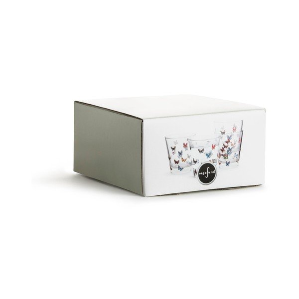 Butterflies 4 darabos pohárkészlet, 200 ml - Sagaform-image-1