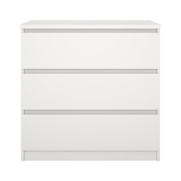 Fehér komód 77x76x50 cm Naia – Tvilum-image-3