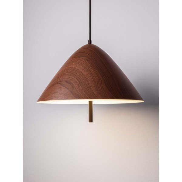 Natúr színű fém LED függőlámpa fém búrával ø 40 cm Oros – Nova Luce-image-2