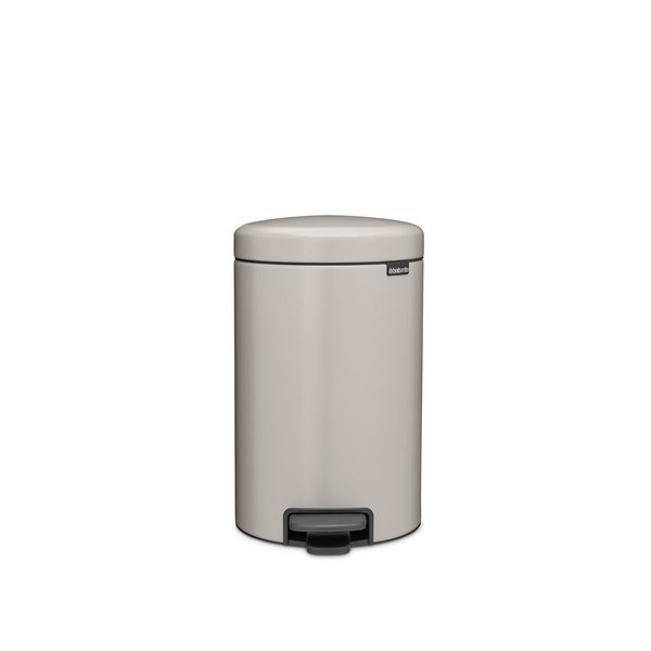 Világosszürke acél pedálos szemetes 12 l NewIcon – Brabantia