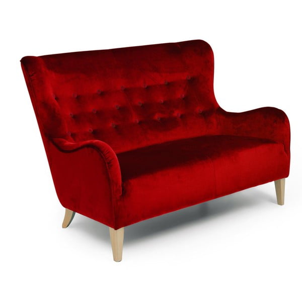 Medina piros kanapé, 148 cm - Max Winzer