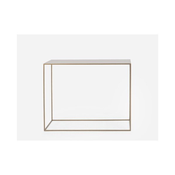 Tensio aranyszínű fém konzolasztal, 100 x 35 cm - Costum Form-image-1