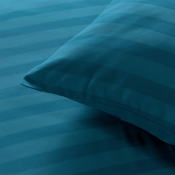 Kék kétszemélyes hosszabbított mikroszálas ágyneműhuzat 240x220 cm Cleo – douceur d'intérieur-image-2