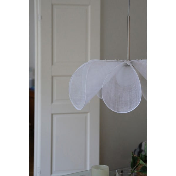 Fehér függőlámpa üveg búrával ø 75 cm Styrka – Markslöjd-image-1