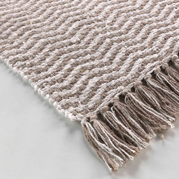 Világosbarna mosható szőnyeg 50x80 cm Alessia – douceur d'intérieur-image-3