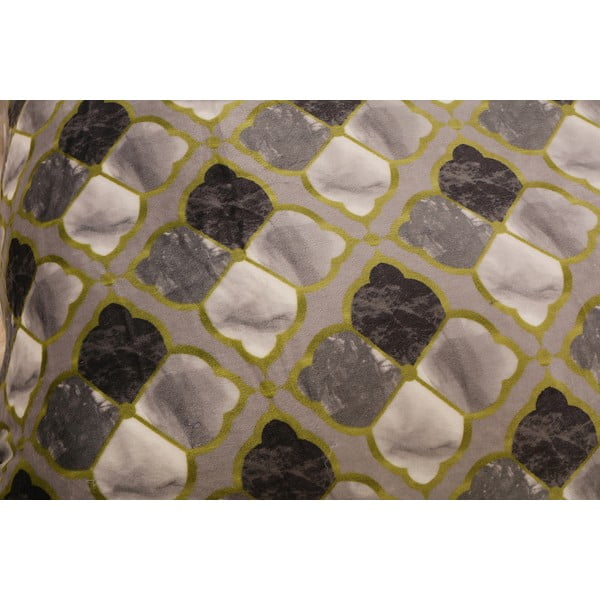 Zöld-szürke egyszemélyes mikroplüss ágyneműhuzat 140x200 cm – My House-image-2