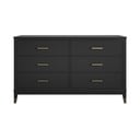 Fekete komód 144x85x41 cm Westerleigh – Støraa