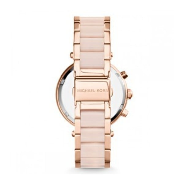 Blush rózsaszín női karóra rózsaarany színű részletekkel - Michael Kors-image-1