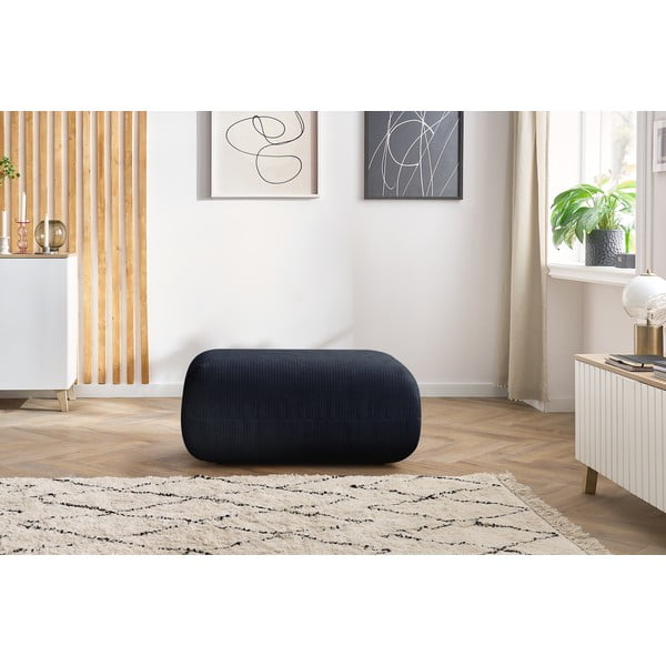 Sötétkék kordbársony lábtartó Lecomte – Bobochic Paris-image-1