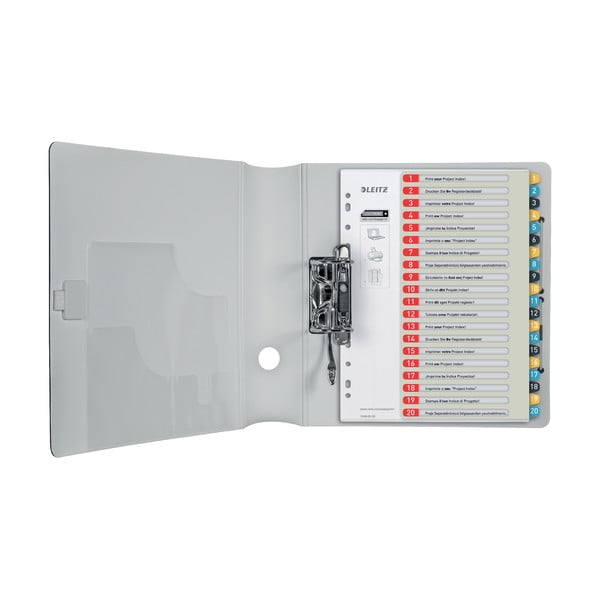 5 db számozott jelölő, 20 címkével, A4 - Leitz-image-2