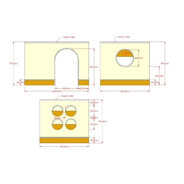Gyerek függöny ágyhoz Forrest – Vipack-image-3