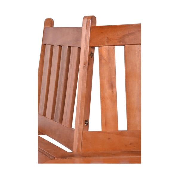 Natúr színű tömörfa kerti pad Ontario – Garden Pleasure-image-3