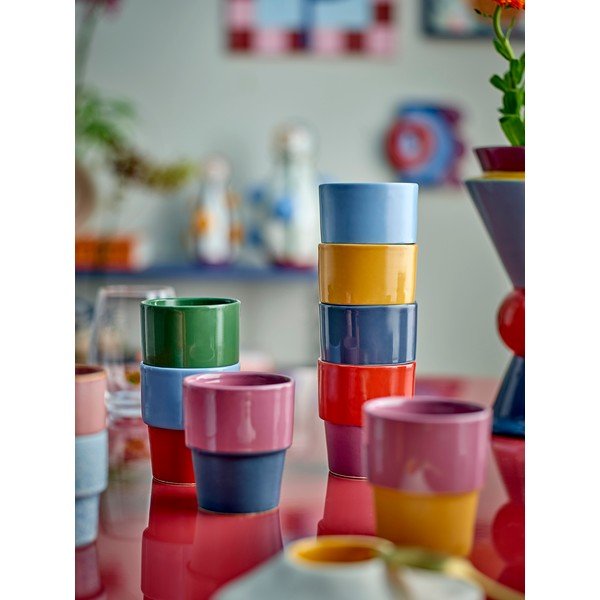 Kőedény csésze szett 4 db-os cappucinóhoz 150 ml Ewan – Bloomingville-image-3