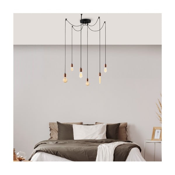 Rézszínű függőlámpa Kabluni – Opviq lights-image-1