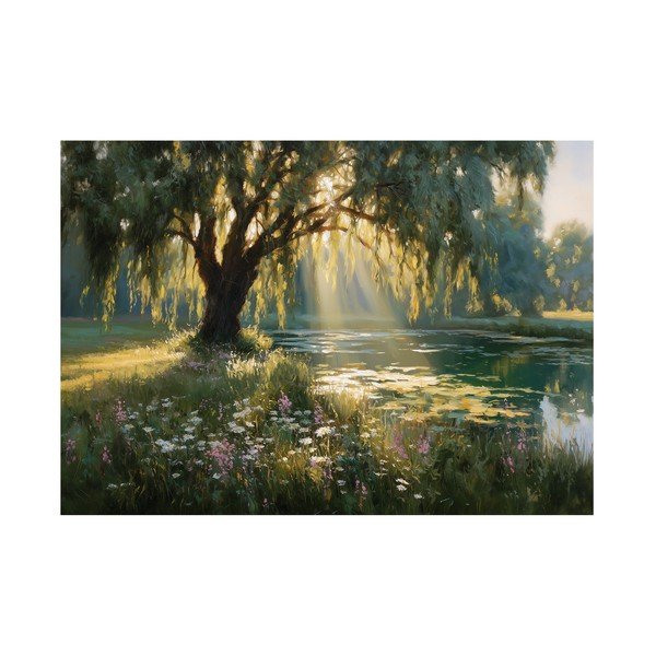 Kép 113x85 cm Sunlit Willow – Styler