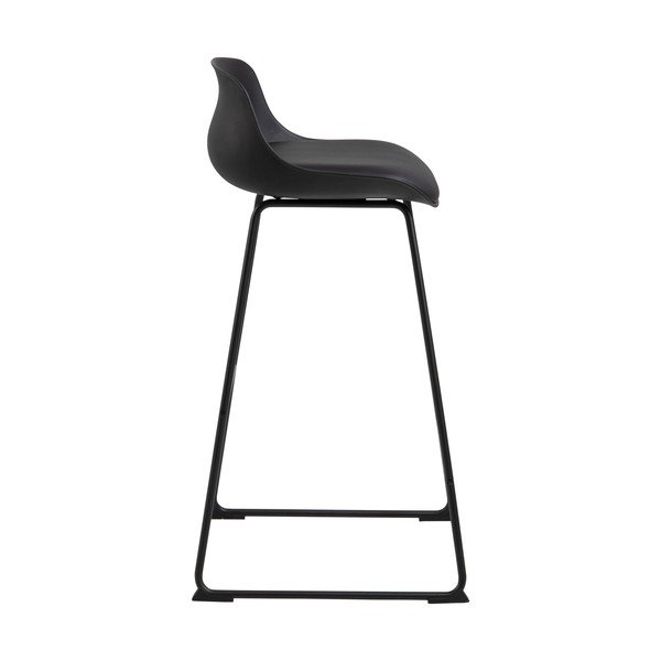 Fekete bárszék (ülésmagasság 76 cm) Tina – Actona-image-4