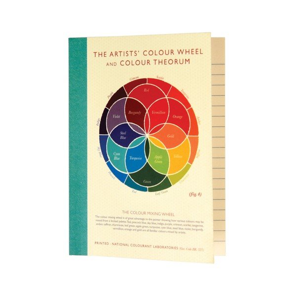 Colour Wheel jegyzetfüzet, A6 - Rex London-image-1