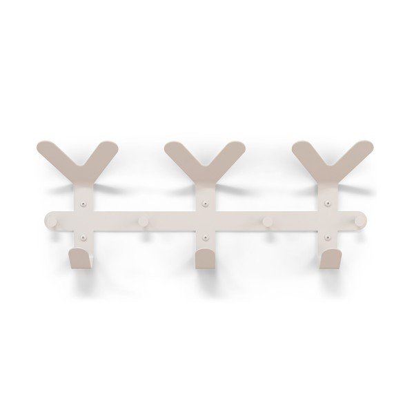 Szürkésbarna acél fali fogas 66 cm Frondo – Spinder Design-image-2
