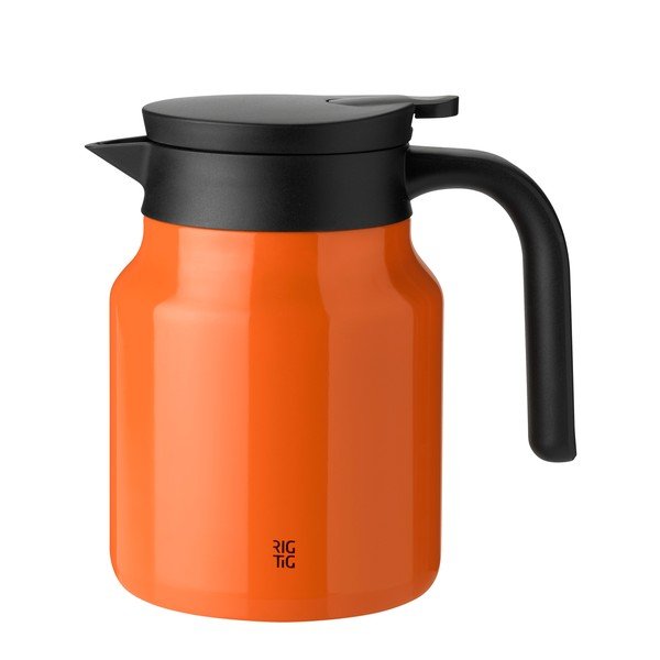 Narancssárga rozsdamentes acél thermo kancsó 900 ml Therm-It – RIG-TIG