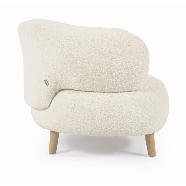 Fehér fotel Luisa - Kave Home-image-1