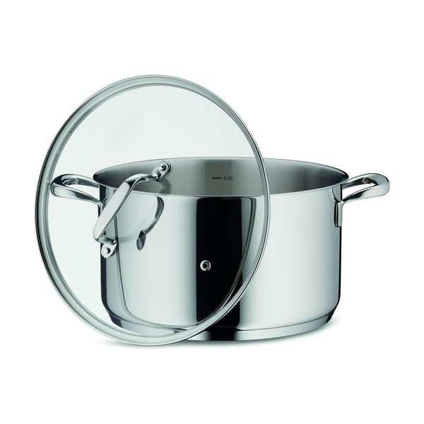 Flavoria Covered rozsdamentes fazék fedéllel, ø 24 cm - Kela-image-1