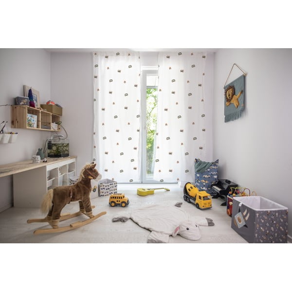 Gyerekfüggöny 250x110 cm Little House - Butter Kings-image-1