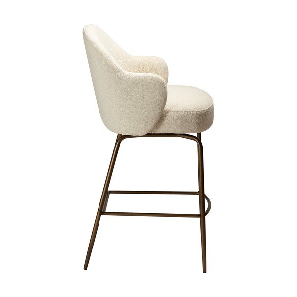 Bézs forgó bárszék (ülésmagasság 70 cm) Bae – DAN-FORM Denmark-image-3
