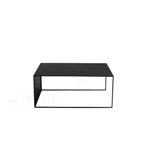 2Wall fekete dohányzóasztal, 100 x 60 cm - Custom Form