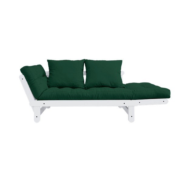 Beat White/Forest Green kinyitható kanapé - Karup Design-image-3