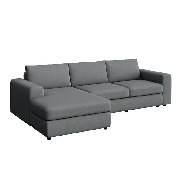 Szürke sarokkanapé (bal oldali-heverő résszel) Baga – Rodier-image-2