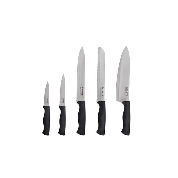 Rozsdamentes acél kés készlet 5 db-os - Bonami Essentials-image-2