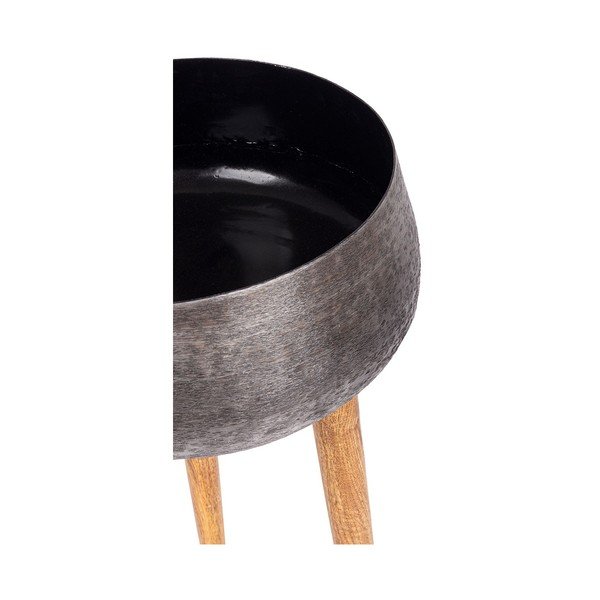 Fém kézzel készített kaspó szett 3 db-os ø 37,5 cm Varanasi – Bizzotto-image-1