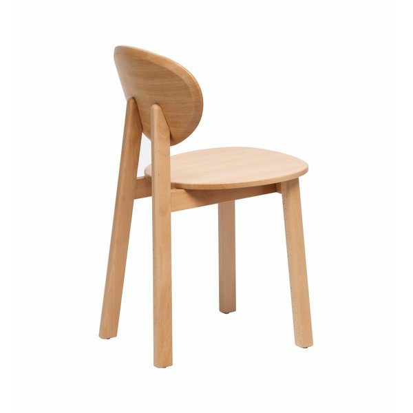 Milo 2 db-os bükkfa étkezőszék szett - Bonami Selection-image-1