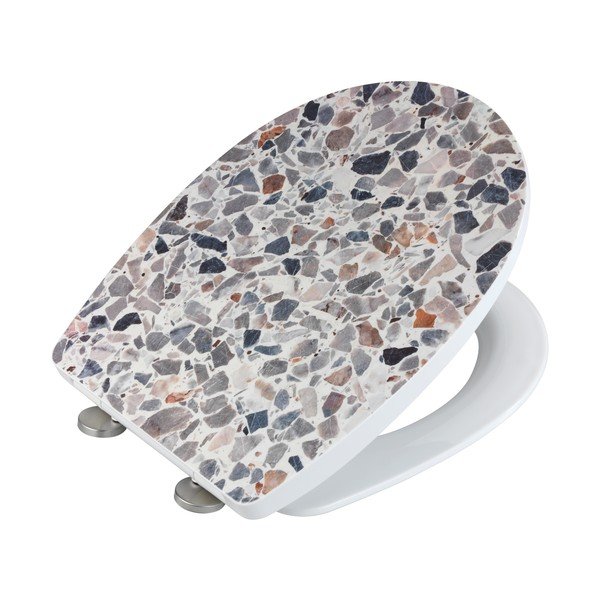 High Gloss Terrazzo WC-ülőke - Wenko-image-2