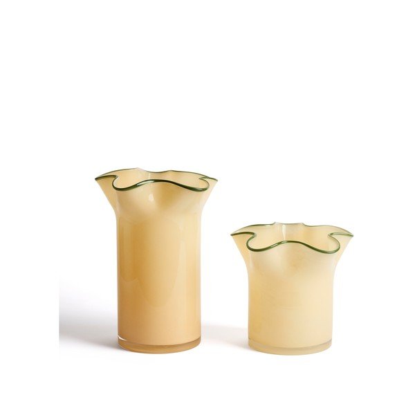 Sárga üveg váza (magasság 31 cm) Endasi – Kave Home-image-4