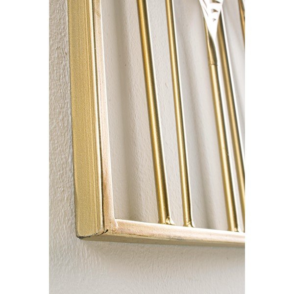 Fém fali dekoráció 52,5x95 cm Adhira – Bizzotto-image-4