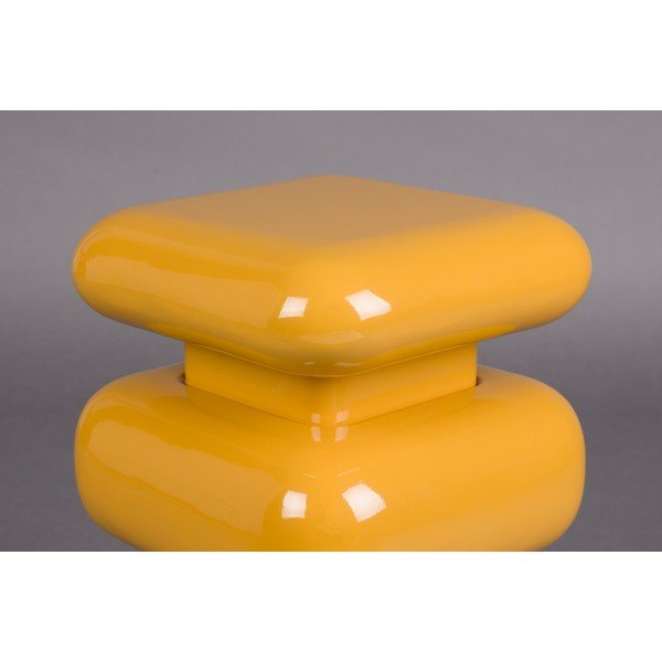 Fém tárolóasztal 29x29 cm Stubby – Dutchbone-image-3