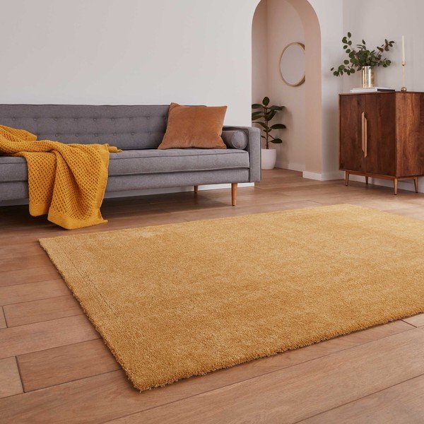 Okkersárga mosható szőnyeg 120x170 cm Cove – Think Rugs-image-1